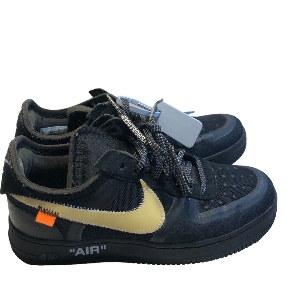 Nike x Off White AF1 Black size 8 US used no Og box